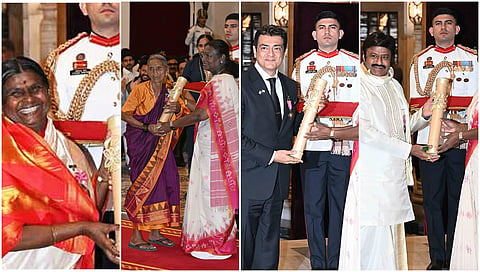 President confers awards 