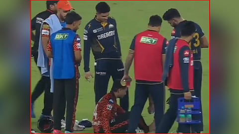 Shubman Gill 'Kicks' Abhishek Sharma