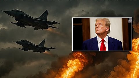 US President Trump reacts to India's Op Sindoor on Pakistan