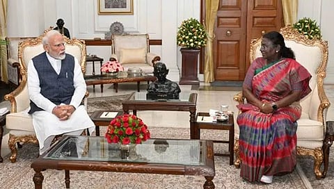 ರಾಷ್ಟ್ರಪತಿಗೆ ಮಾಹಿತಿ ನೀಡಿದ ಪ್ರಧಾನಿ ಮೋದಿ