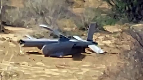 Suspicious drone found near India-Pak border in Rajasthan.