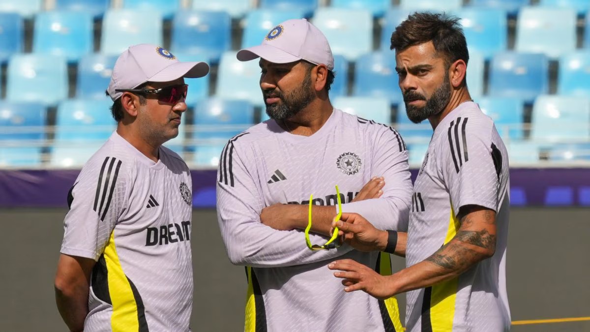 Gautam Gambhir, Rohit Sharma and Virat Kohli