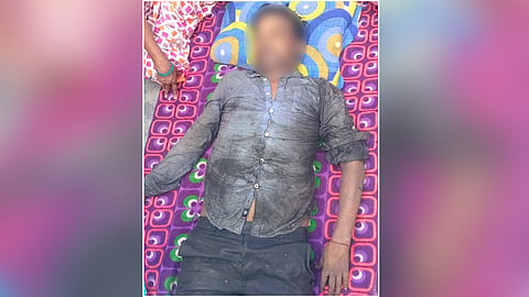 Man sleeping under tree buried alive