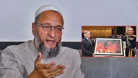 A Owaisi Rips Into Pak Army Chief Over Fake Photo Row