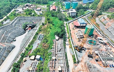 LPG storage cavern near Mangaluru