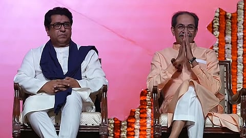 Raj and  Uddhav Thackerays