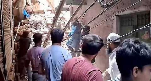 Multi storey building collapse 