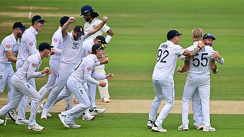 England beat India by 22 runs