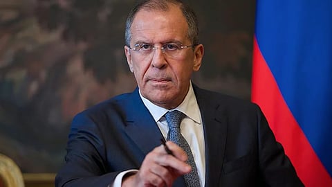 Russian Foreign Minister Sergei Lavrov 
