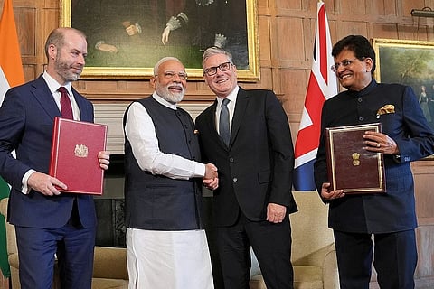 Narendra Modi-Keir Starmer