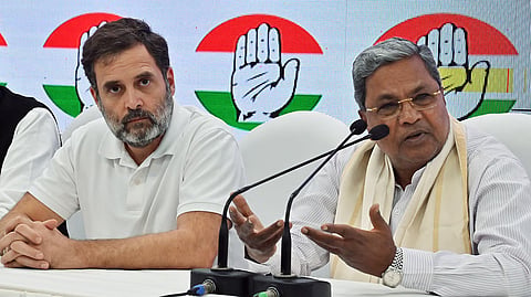 Rahul Gandhi-Siddaramaiah 