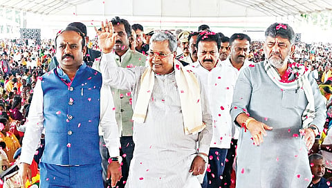 Siddaramaiah And Dk shivakumar 