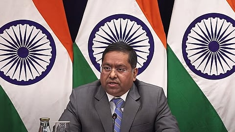 External Affairs Ministry spokesperson Randhir Jaiswal. 