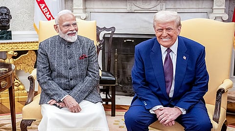PM Narendra Modi and Donald Trump