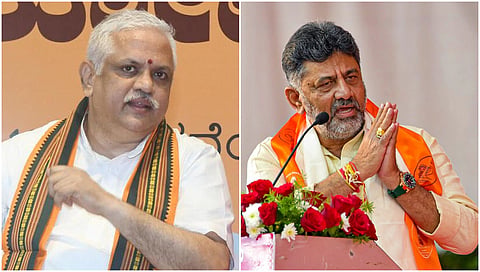 BL Santhosh and dk shivakumar 