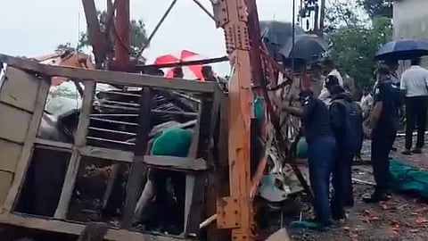 6 Killed as Goods Ropeway Crashes,Tragedy struck Pavagadh in Gujarat