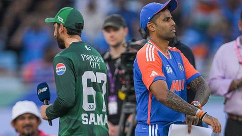 Salman Ali Agha - Suryakumar Yadav