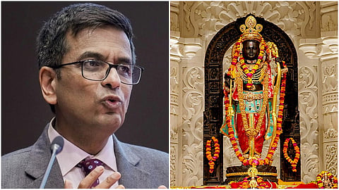 Ex-CJI D.Y Chandrachud- Ram Temple