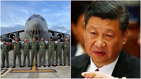 IAF, China president
