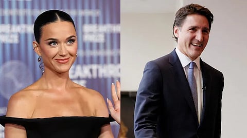 Katy Perry, Justin Trudeau 