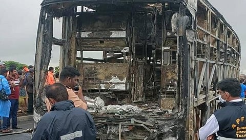 Kurnool bus fire 