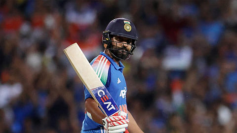 Rohit Sharma receives 'Impact Player of the Series' award following Sydney ODI ton