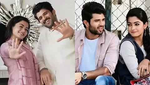 Rashmika Mandanna and Vijay Deverakonda 