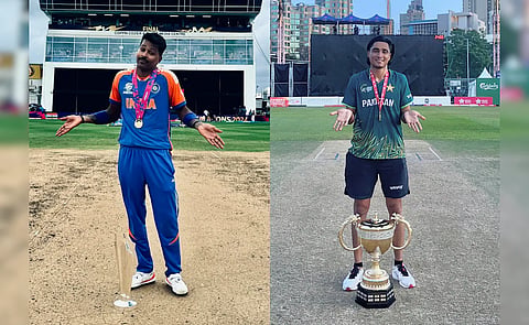 Hardik Pandya - Muhammad Shahzad
