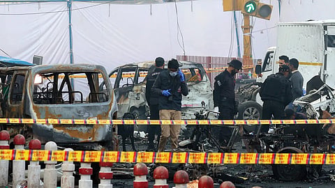 investigation at spot