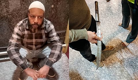 CISF averts knife attack at Bengaluru airport; accused held