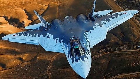 5th Generation Fighter Jet SU 57E