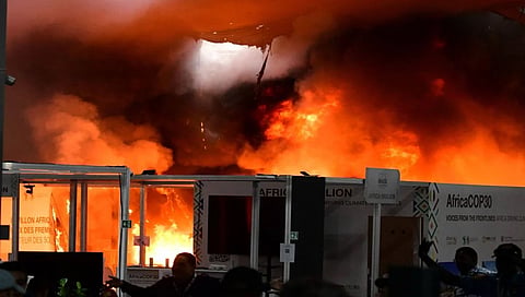 Fire at main venue of COP30 in Brazil 