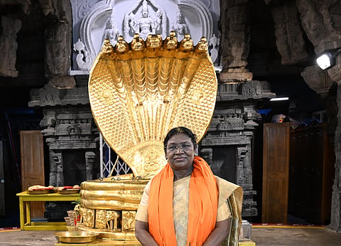 President Draupadi Murmu 