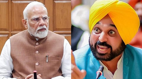 PM Modi, CM  Bhagwant Mann