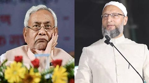 Nitish Kumar- Owaisi 