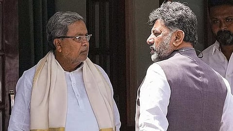CM Siddaramaiah, DCM DK Shivakumar Casual Images