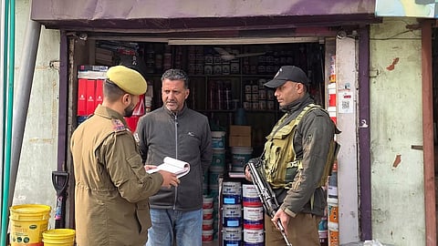 J&K Police conducted raids in hardware stores and other places, in the valley. (Representative image)(File photo 