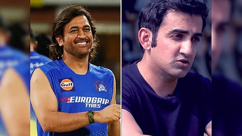 MS Dhoni-Gautam Gambhir