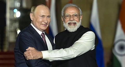 Vladimir Putin-Narendra Modi 