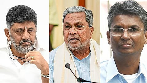 Shivakumar, CM Siddaramaiah  Jarkiholi 