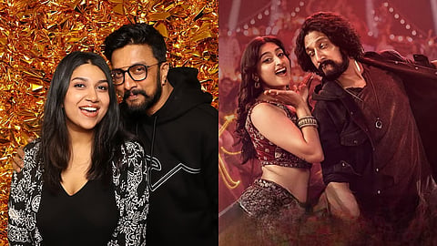 Sanvi Sudeep - Kichcha Sudeep; Masth Malaika Song Still