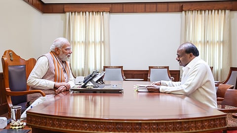 HD Kumaraswamy and PM modi