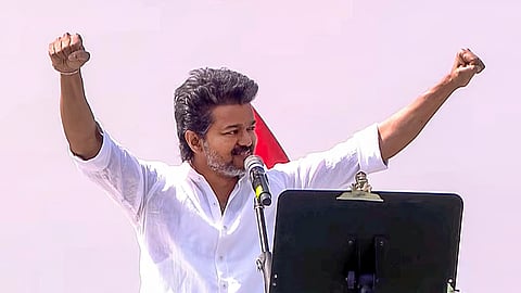 Tamilaga Vettri Kazhagam (TVK) chief Vijay 