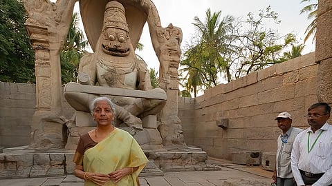 UNION MINISTER NIRMALA SITHARAMAN
