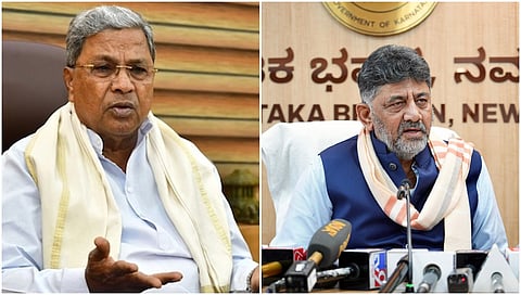 CM Siddaramaiah and DCM D K Shivakumar 