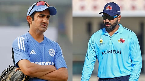 Gautam Gambhir and Rohit Sharma