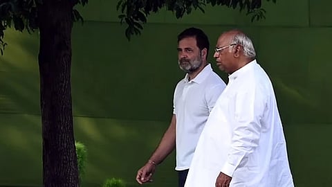 ರಾಹುಲ್ ಗಾಂಧಿ - ಮಲ್ಲಿಕಾರ್ಜುನ ಖರ್ಗೆ