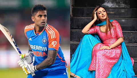 Suryakumar Yadav - Khushi Mukherjee 