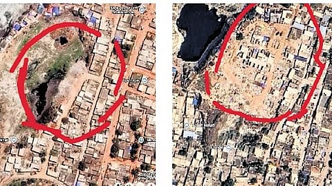 Satellite images 