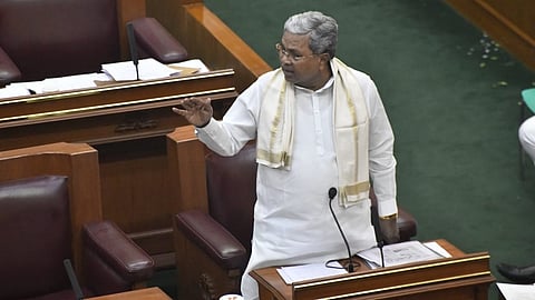 CM Siddaramaiah in Belagavi session 